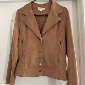 Promesa Faux suede jacket, size Medium